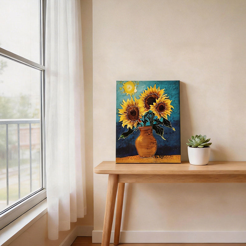 28×35cm Handcrafted Ceramic Tile Art | OEM Custom Sizes & Patterns | Low MOQ Wholesale